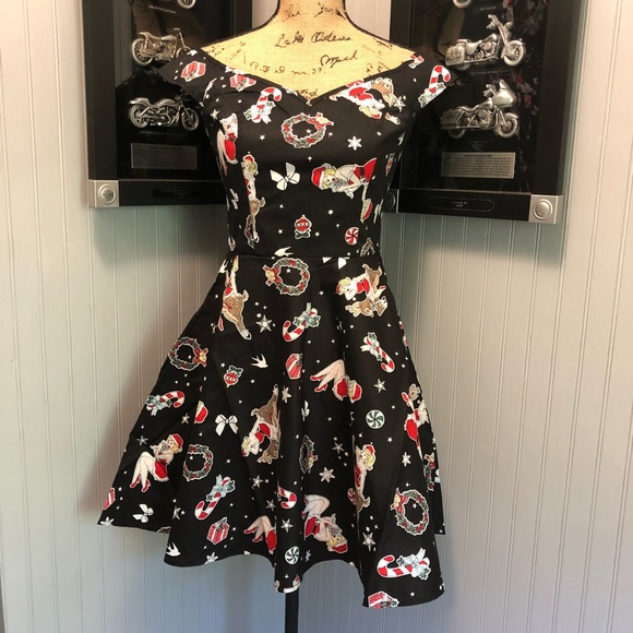 Hell Bunny Blitzen Mini Dress - Picture 3 of 8